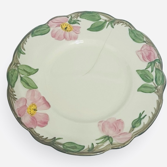 Vintage 1950s Franciscan Desert Rose Bread and Butter Plates Set of 8